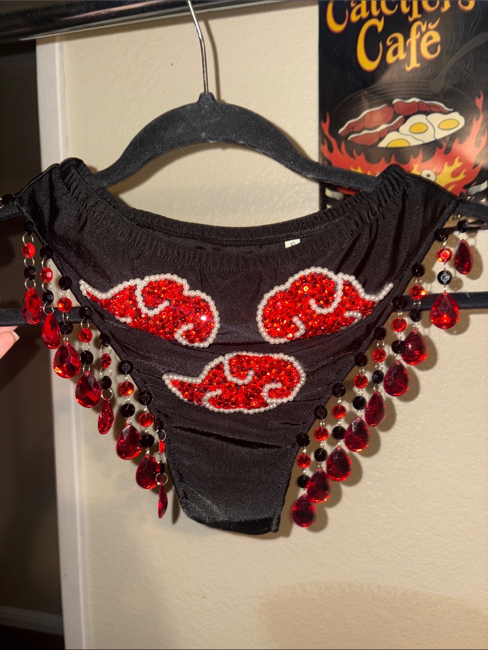 #119 NEW size SMALL Bling Naruto bottoms